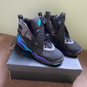 Jordan Retro 8 Aqua size 6 kids